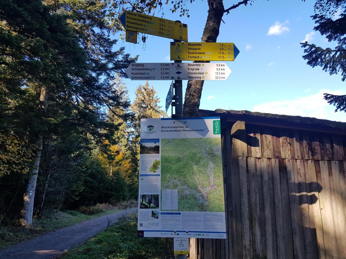 Ferienwohnung Im Schwarzwald Oberwiesenhof Seewald Exterior foto